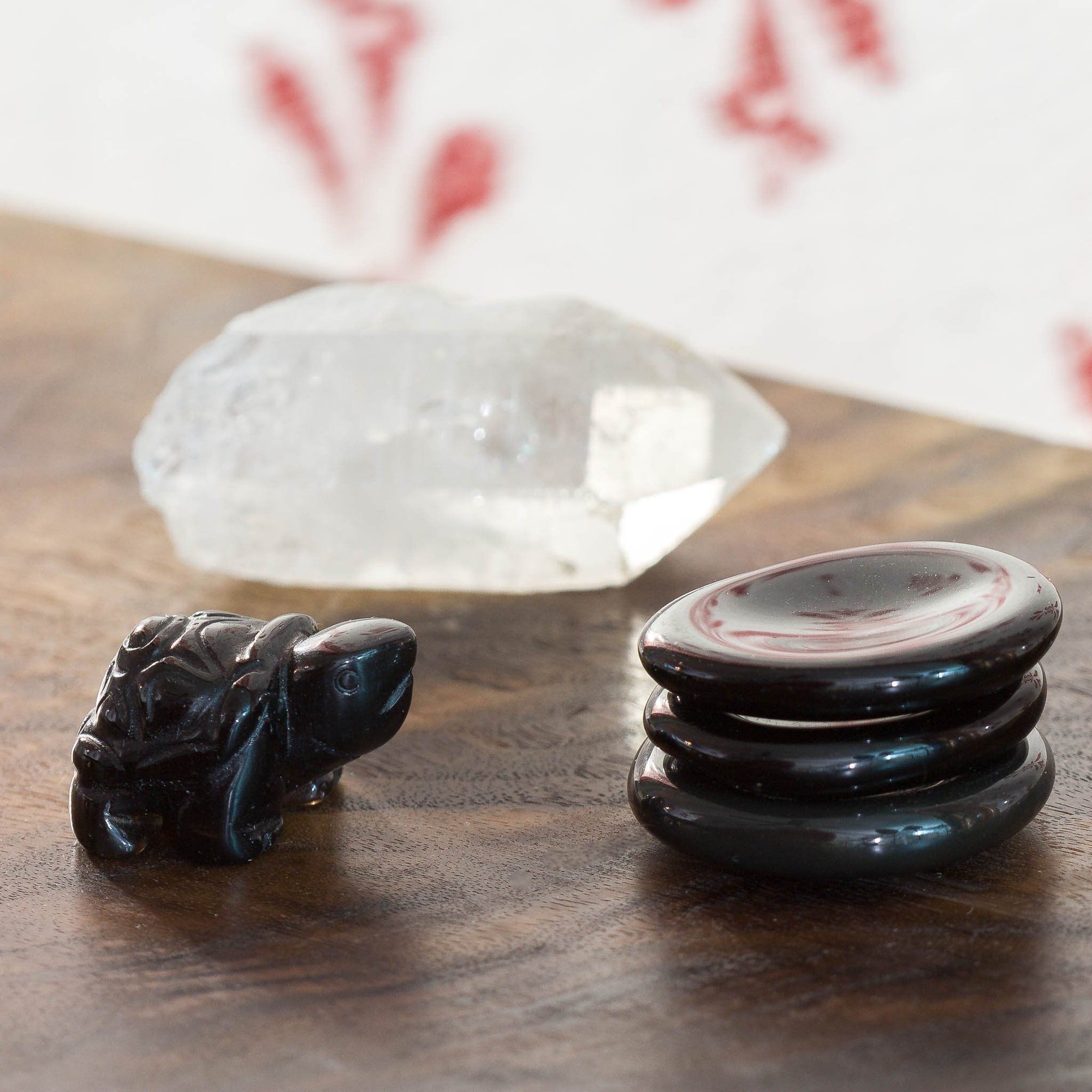 WISDOM TURTLE Stone Figurine