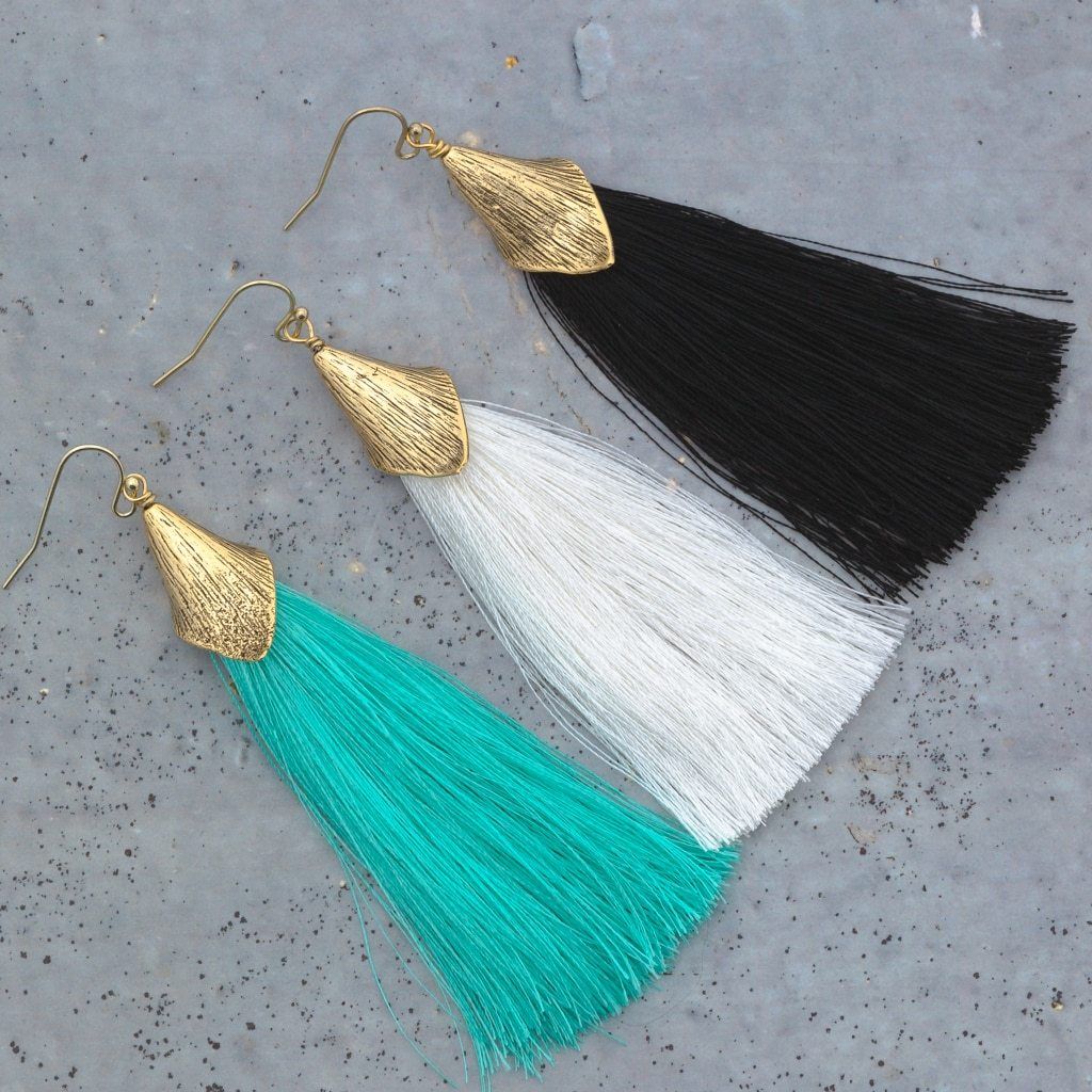 CALLA Tassel Earrings
