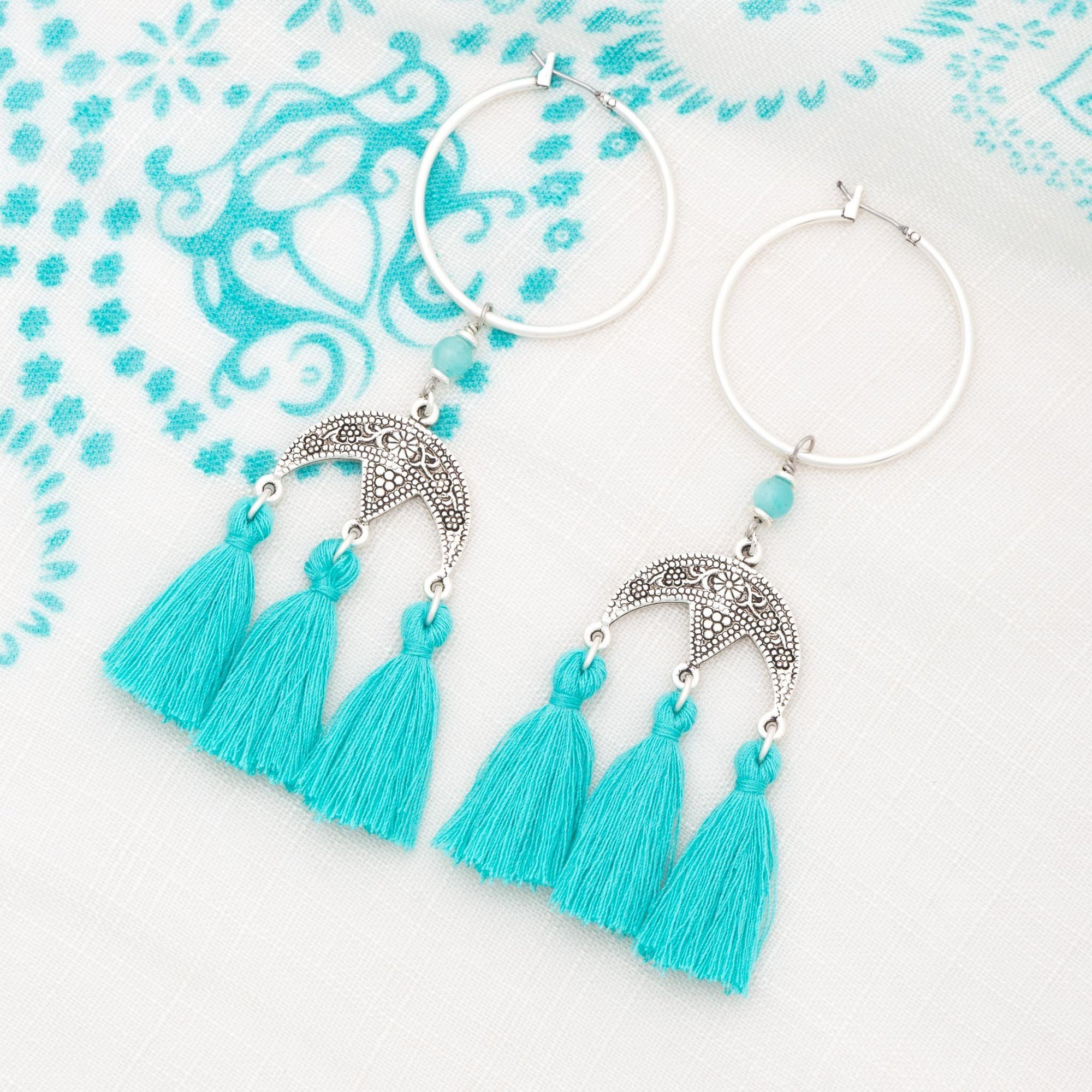 SIREN Tassel Hoops