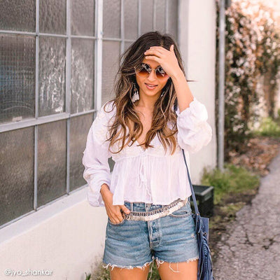 SIREN Tassel Hoops