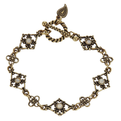 VALENCIA Bracelet - Opalite & Bronze | Modern boho jewelry | Criscara