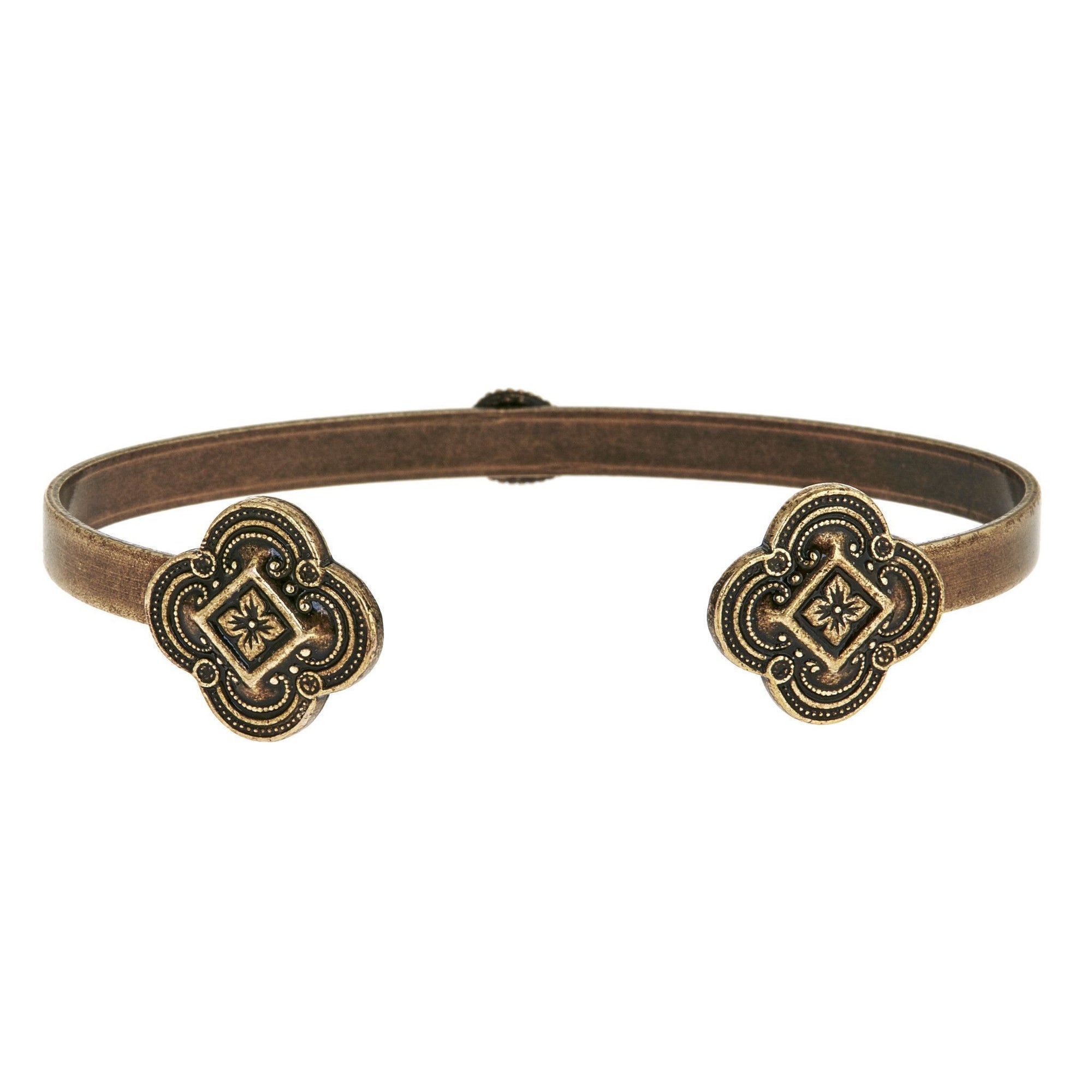 Stacking Bangle in burnished brass finish | Modern boho jewelry | Criscara