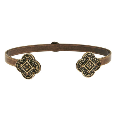 Stacking Bangle in burnished brass finish | Modern boho jewelry | Criscara