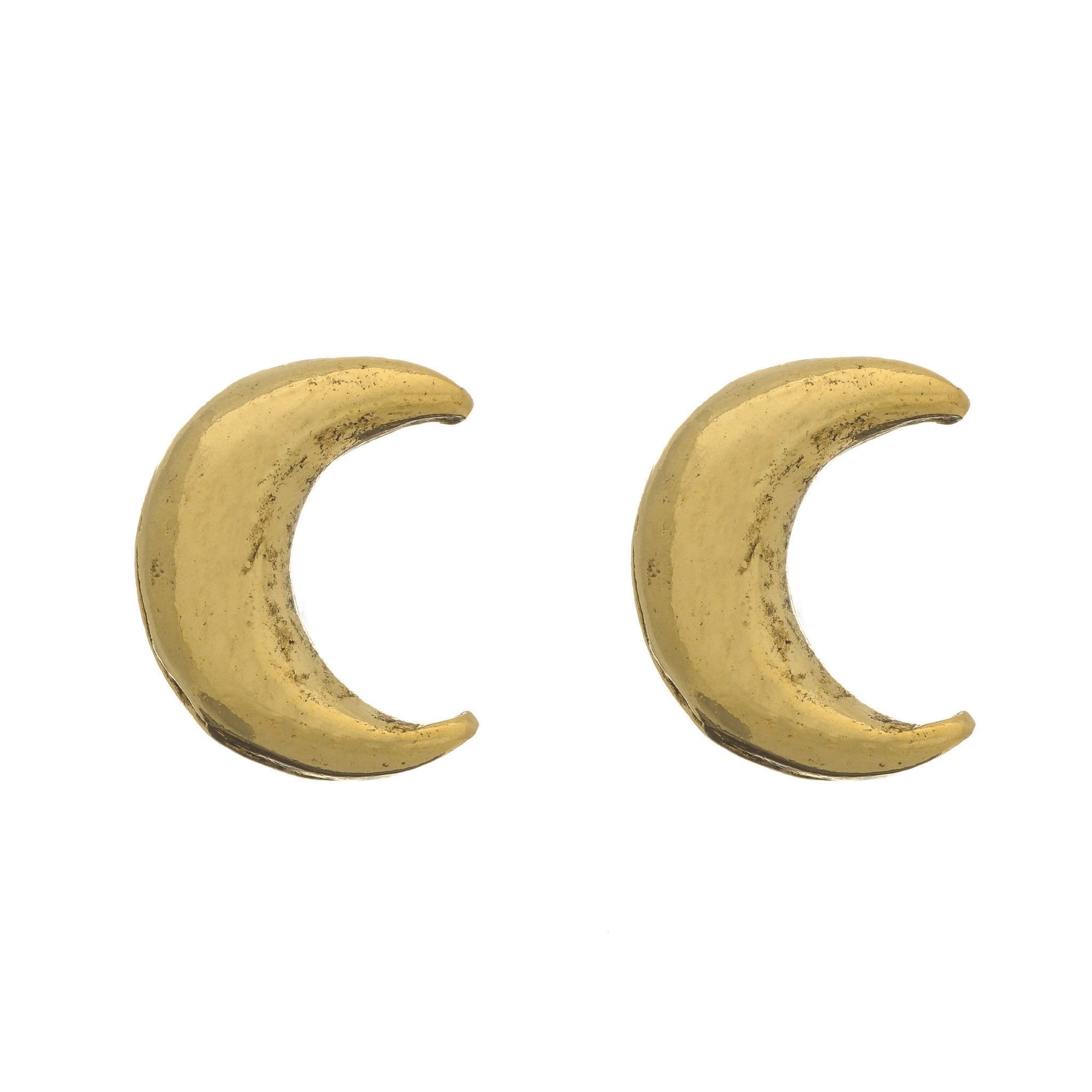 CRESCENT MOON Stud Earrings