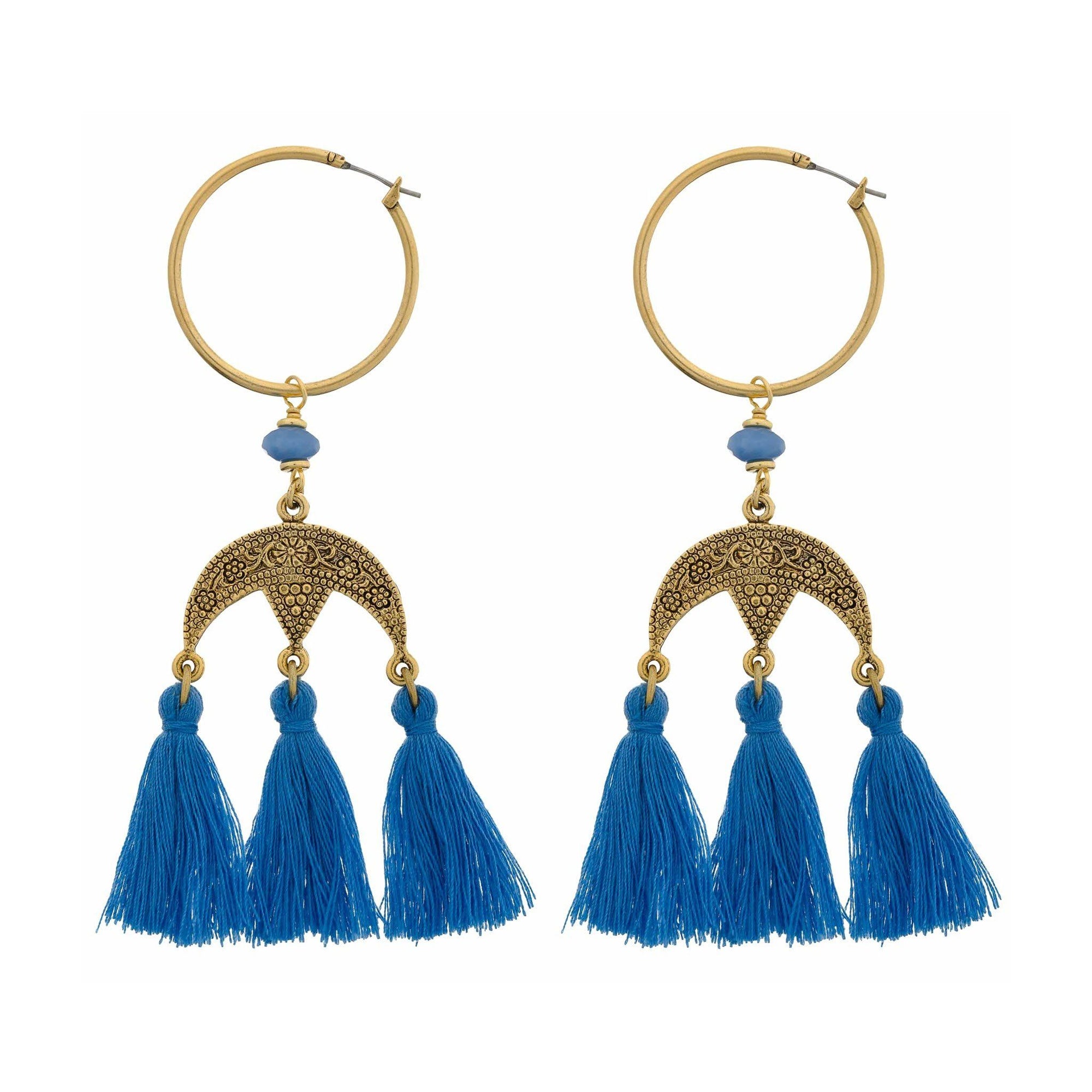 SIREN Tassel Hoops