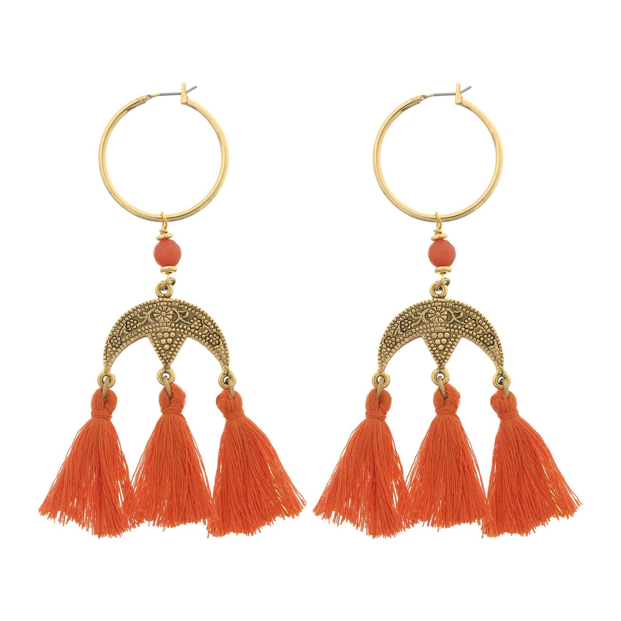 SIREN Tassel Hoops