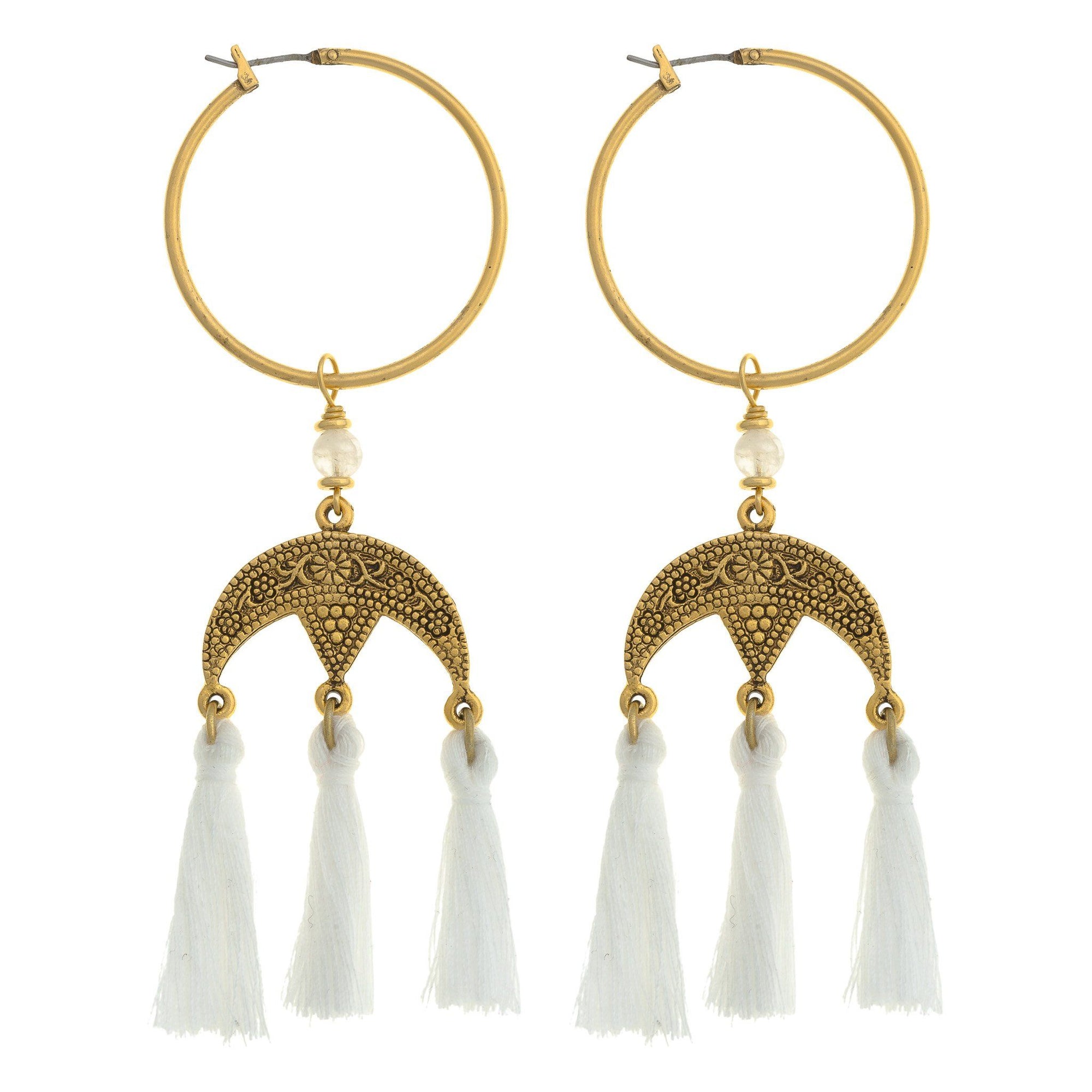 SIREN Tassel Hoops