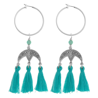SIREN Tassel Hoops