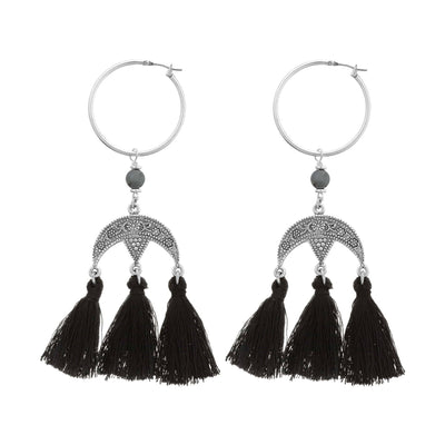 SIREN Tassel Hoops