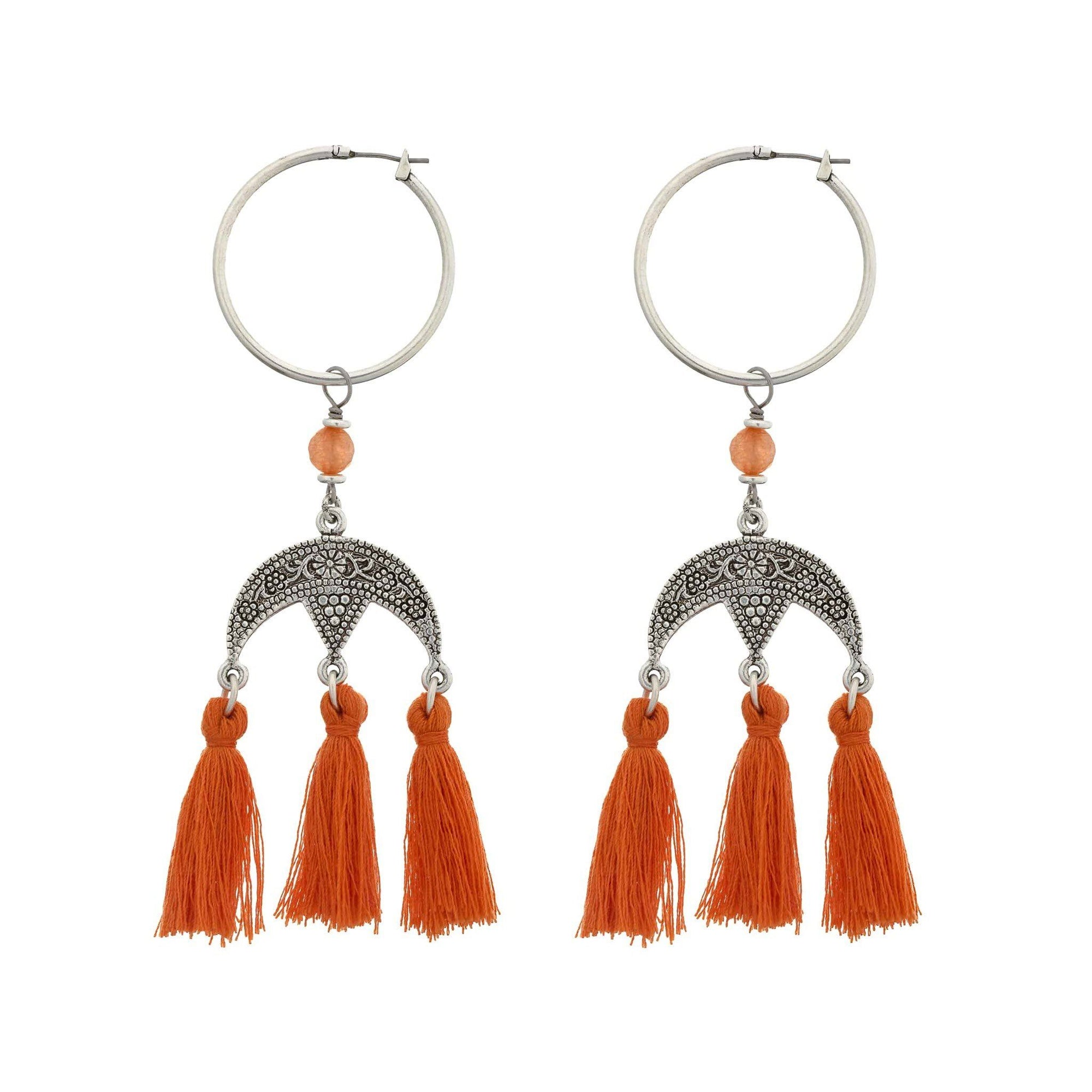 SIREN Tassel Hoops