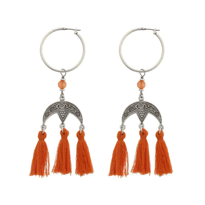 SIREN Tassel Hoops