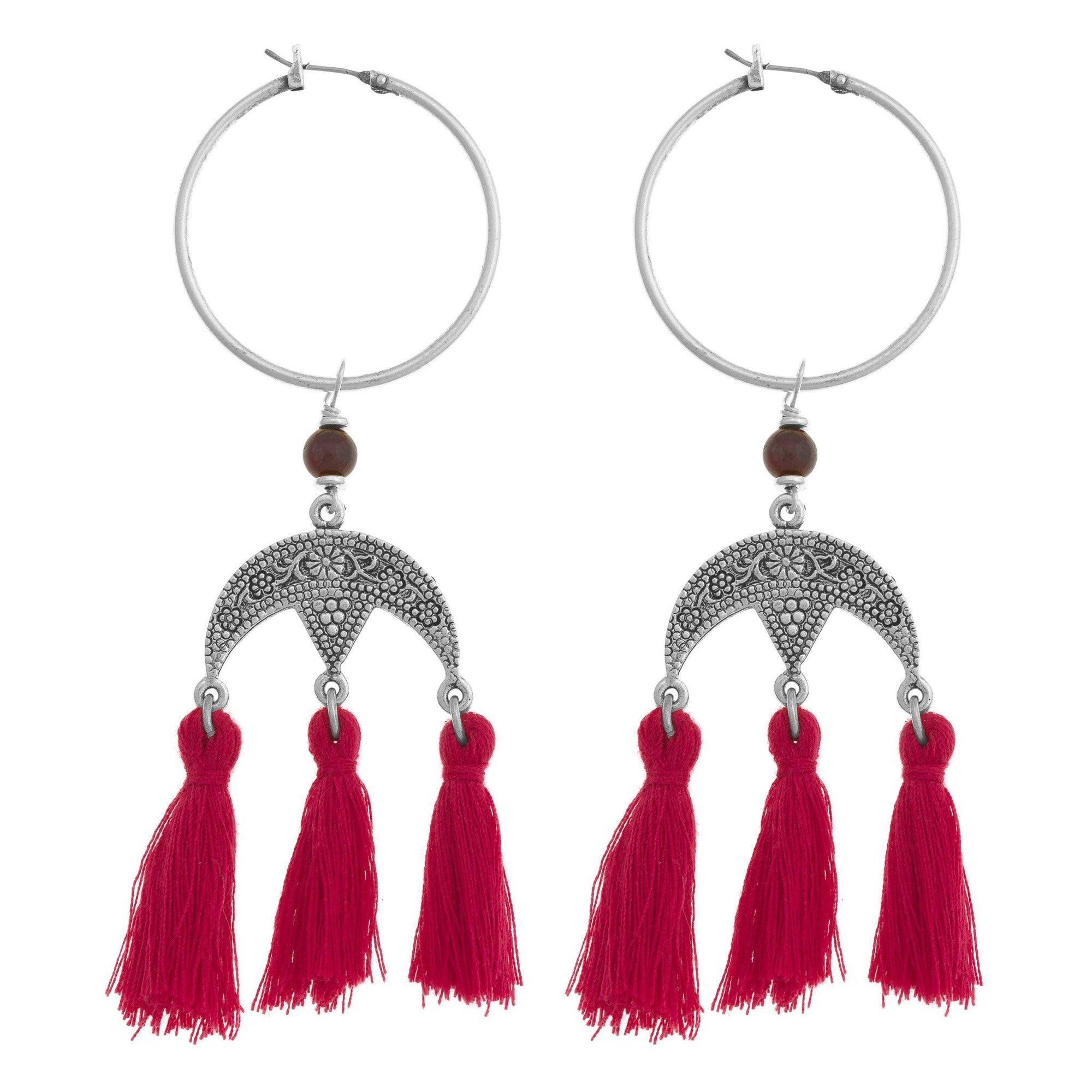 SIREN Tassel Hoops