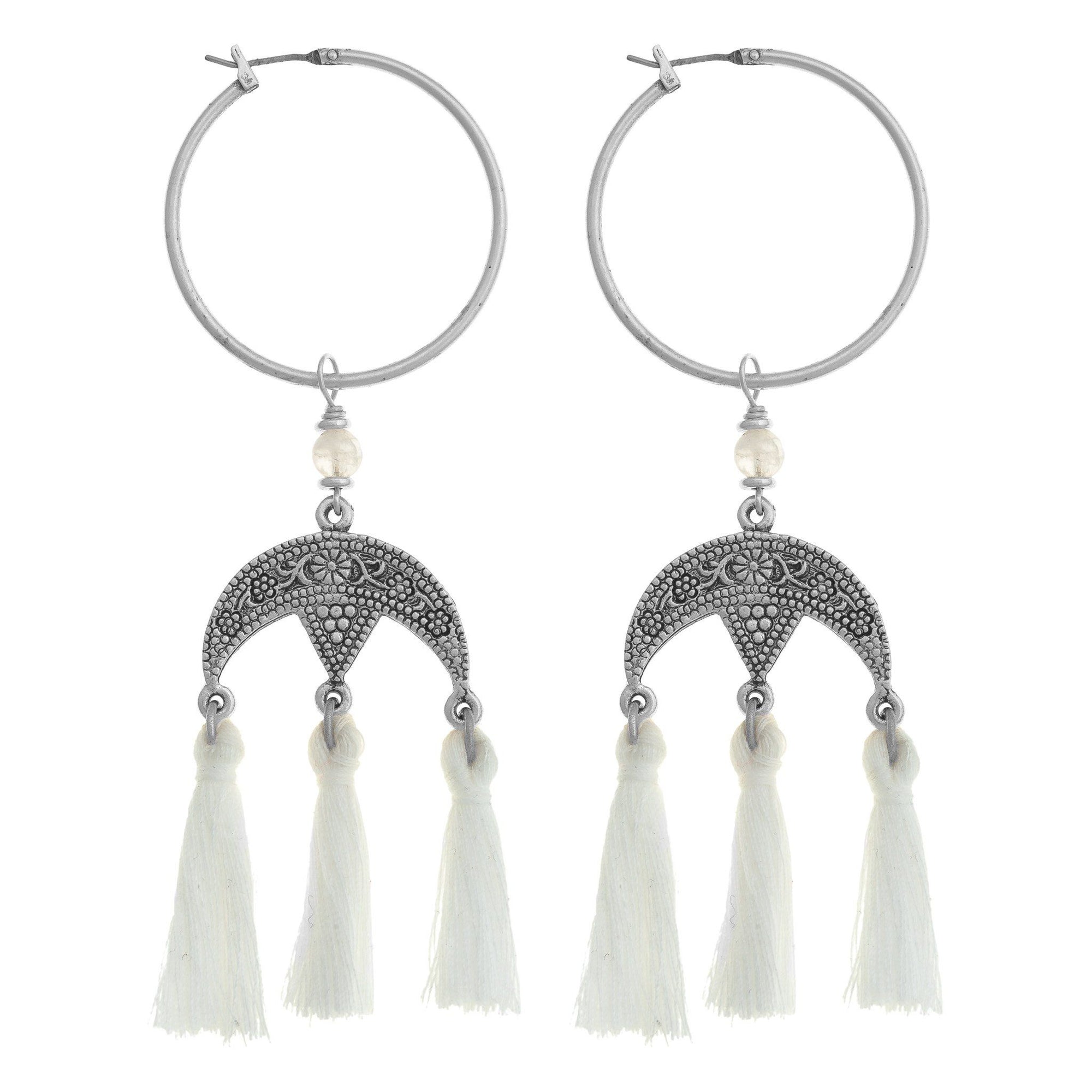 SIREN Tassel Hoops