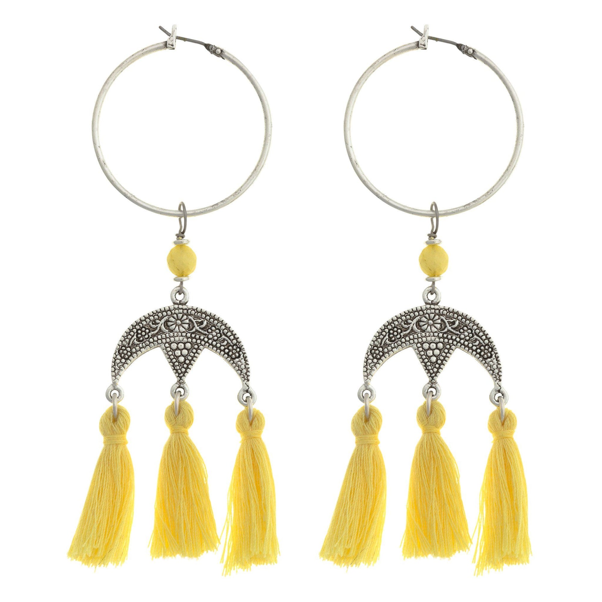 SIREN Tassel Hoops