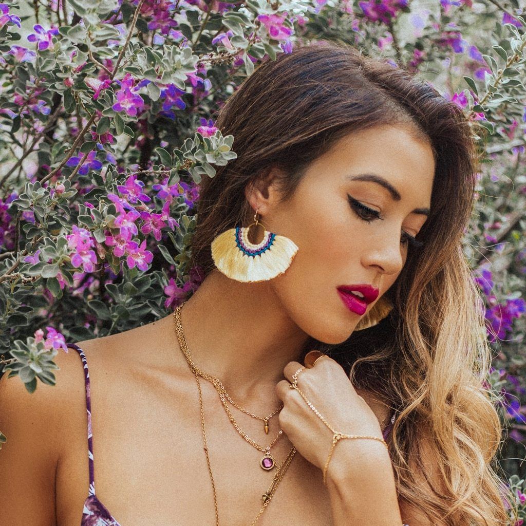GOLD COAST Tassel Earrings