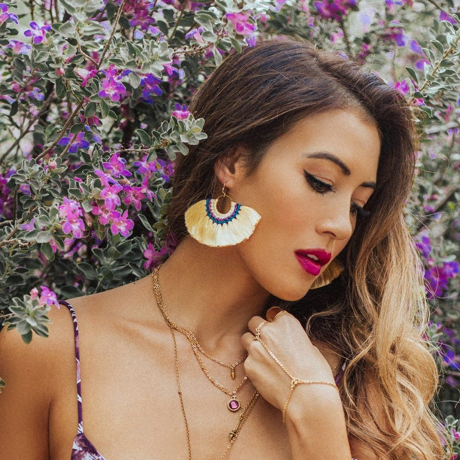 GOLD COAST Tassel Earrings