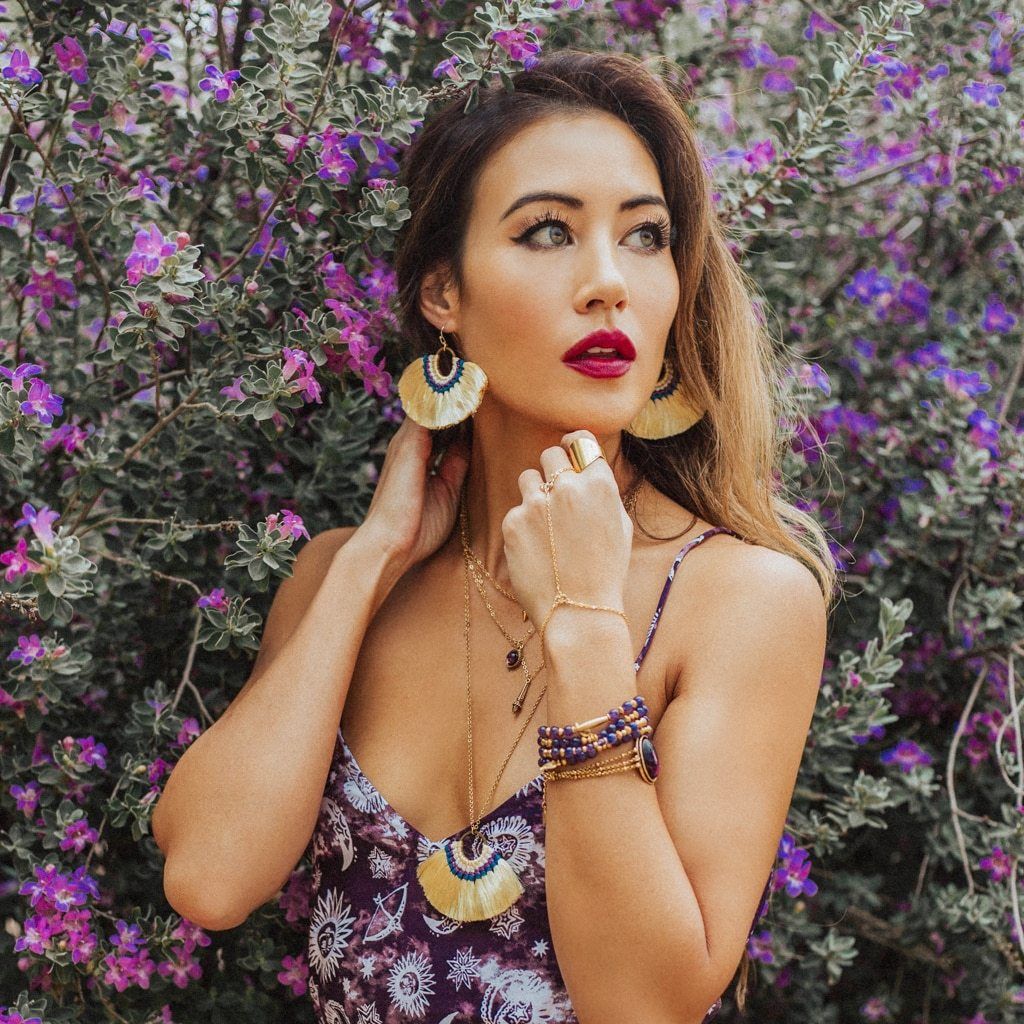 GOLD COAST Tassel Earrings
