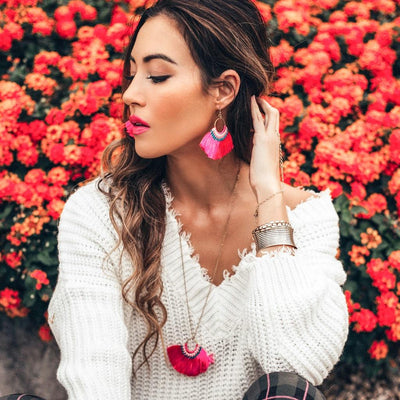 GOLD COAST Tassel Earrings