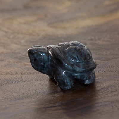 Labradorite Turtle Figurine | Liminara