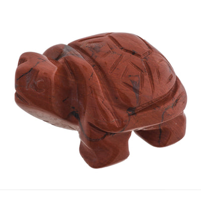 Red Jasper Turtle Figurine from Liminara