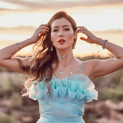 IBIZA Long Layered Necklace & Belt