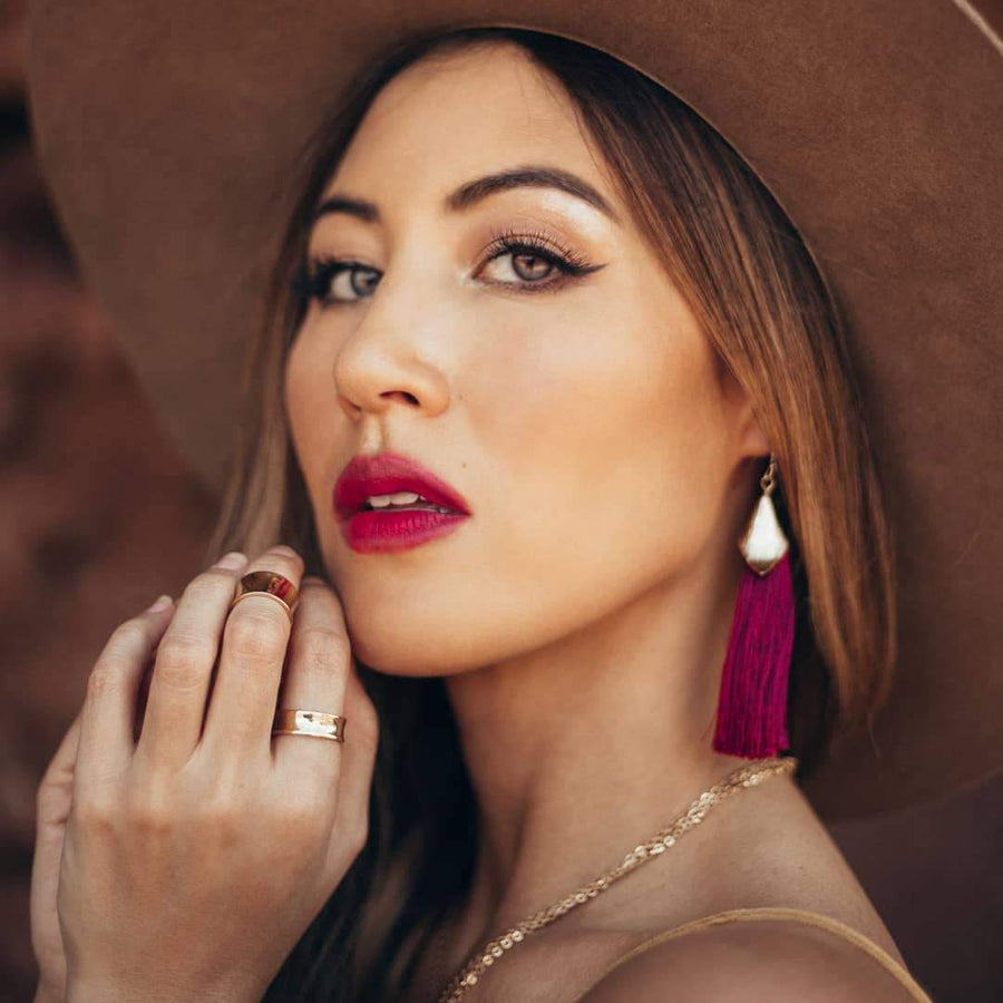 CALLA Tassel Earrings